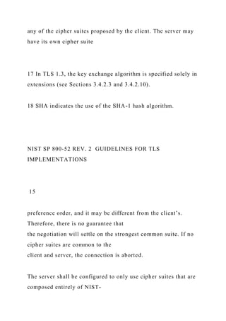 NIST Special Publication 800-52 Revision 2 Guidelines .docx