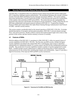 NIST WiFi Security SP 800-97 | PDF