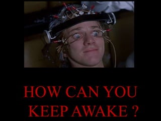 why does caffeine keep you awake? PPTX