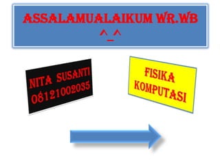 Assalamualaikum Wr.Wb
^_^

 