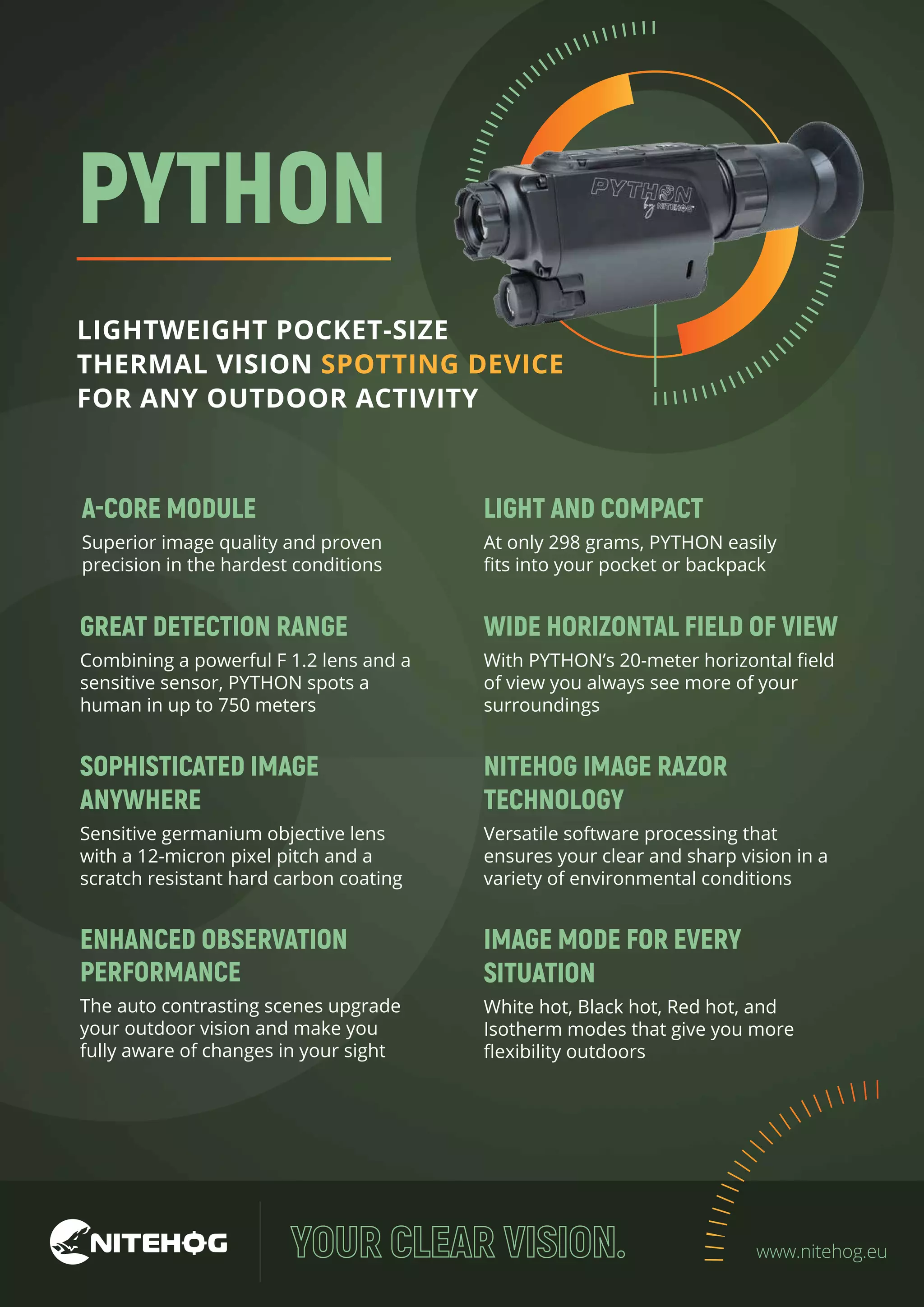 Nitehog Python Brochure - Optics Trade | PDF