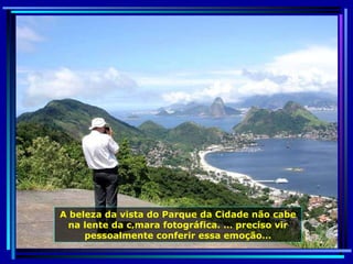 A beleza da vista do Parque da Cidade não cabe na lente da câmara fotográfica. É preciso vir pessoalmente conferir essa emoção… 