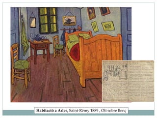 Habitació a Arles, Saint-Rémy 1889 , Oli sobre llenç
 