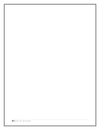 16 | s o c i a l g r o u p s 
 