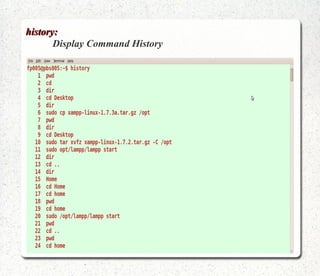 free :     Display memory usage 