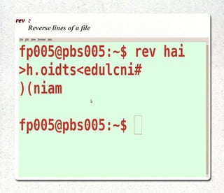 hostname:    Print or set system name 