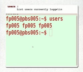 Top  :   List processes running on the system 