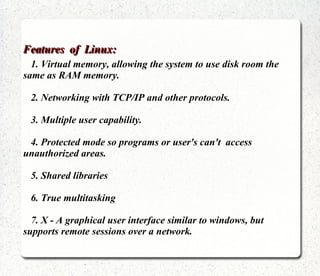 Other options: emacs, vi (much harder to use) 