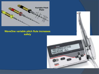 WaveOne variable pitch flute increases
safety
 
