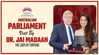 Dr.Jai Madaan Event Done By Nitin Gursahani In Melbourne
