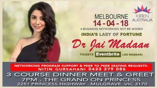 Event Planner In Melbourne Victoria #nitingursahani #eventplanneraustralia