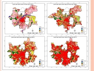 Change detection analysis in land use / land cover of Pune city using ...