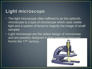 light microscope | PPTX