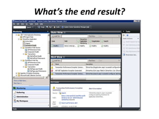 What’s the end result?
 