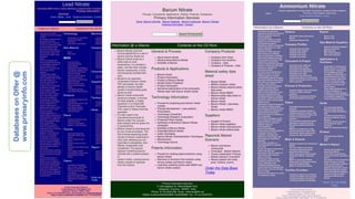 Databases
on
Offer
@
www.primaryinfo.com
 