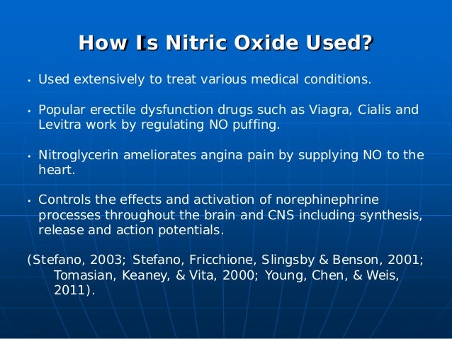 Cialis and nitric oxide