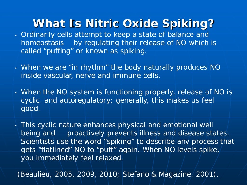 Consciousness Society Conference Presentation Nitric Oxide Spiking a…