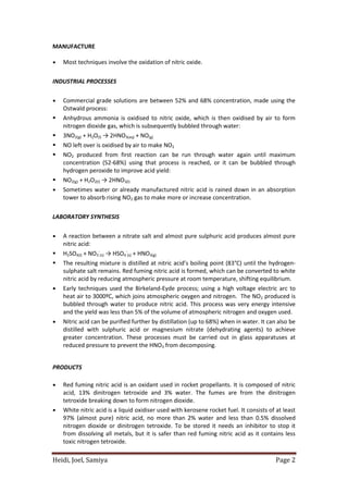 Nitric acid -_summary_sheet[1][1]