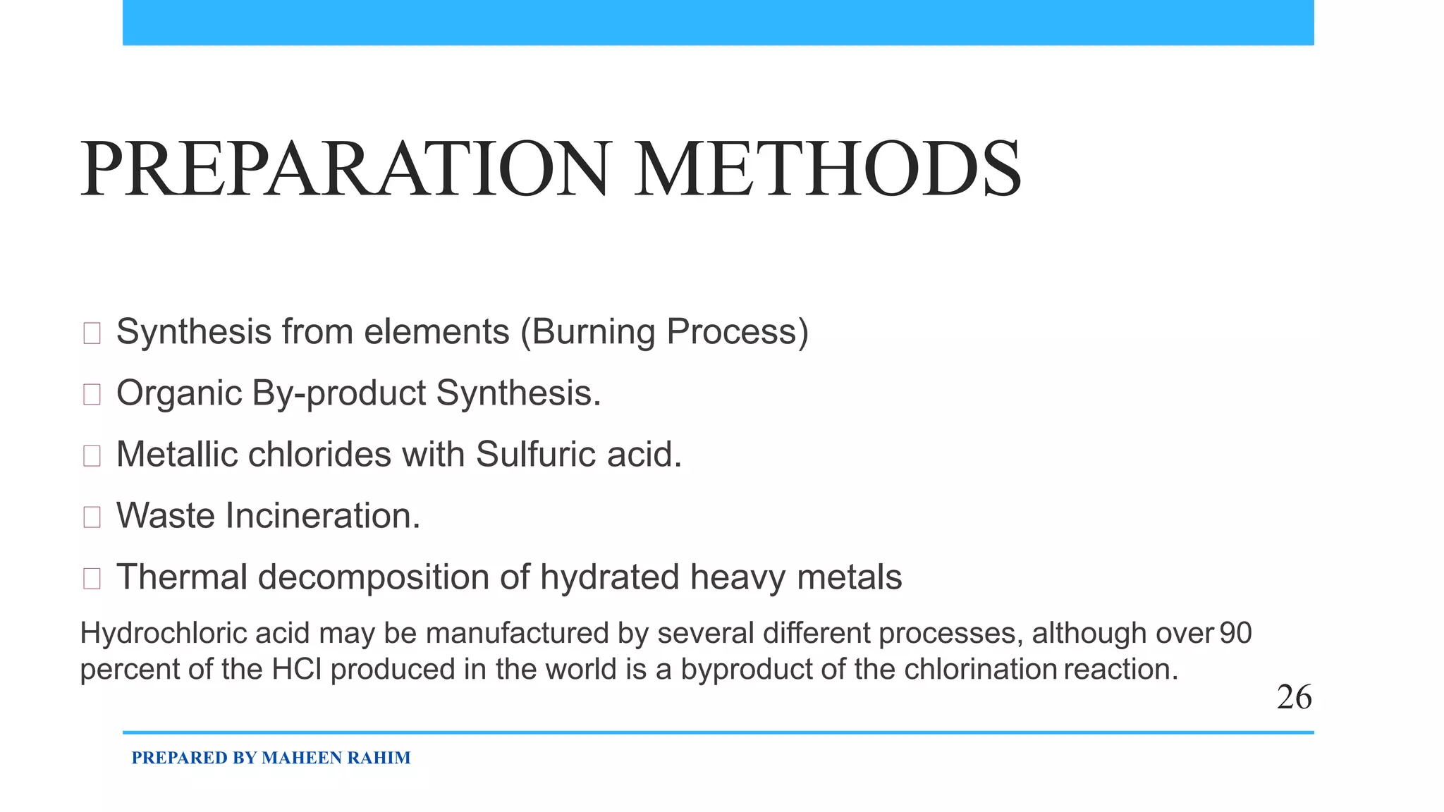 Nitric acid and hydrochloric acid | PDF