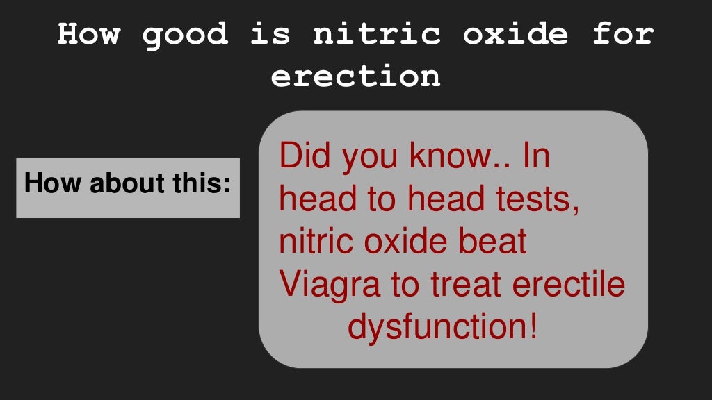 Nitric oxide erectile dysfunction and high blood pressure