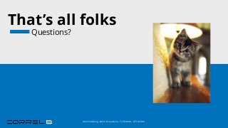 That’s all folks
Questions?
Idan Sheinberg, Kotlin Everywhere - TLV Edition, 27/10/2019
 