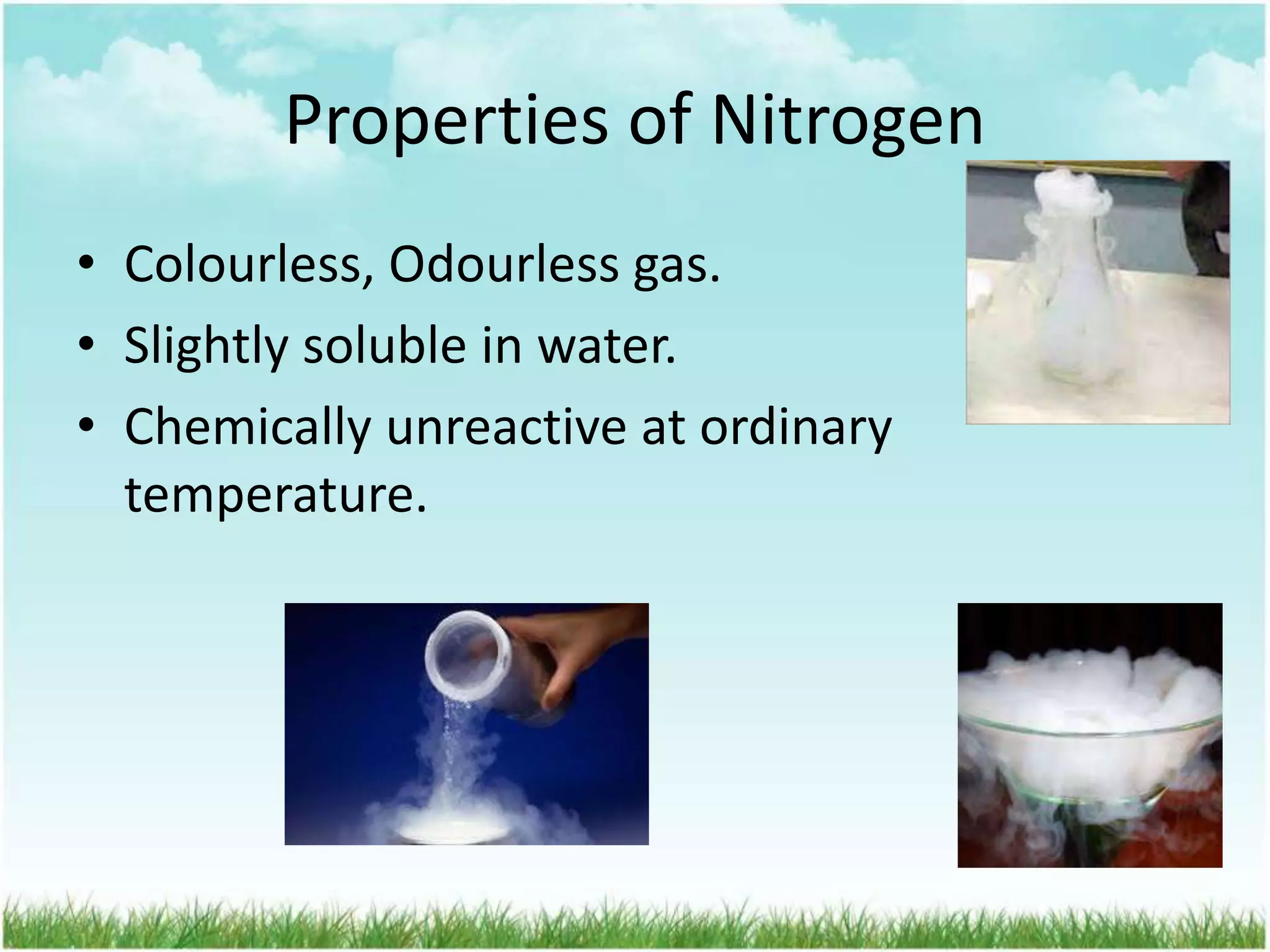 Nitrogen and nitrogen cycle | PPTX