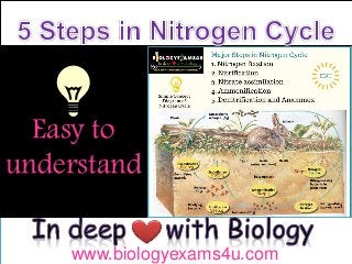 www.biologyexams4u.com
Easy to
understand
 