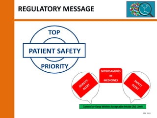 REGULATORY MESSAGE
FEB 2021
 