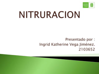 Presentado por : 
Ingrid Katherine Vega Jiménez. 
2103652 
 