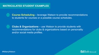 Nittany Watson Challenge Opening Presentations | PPT