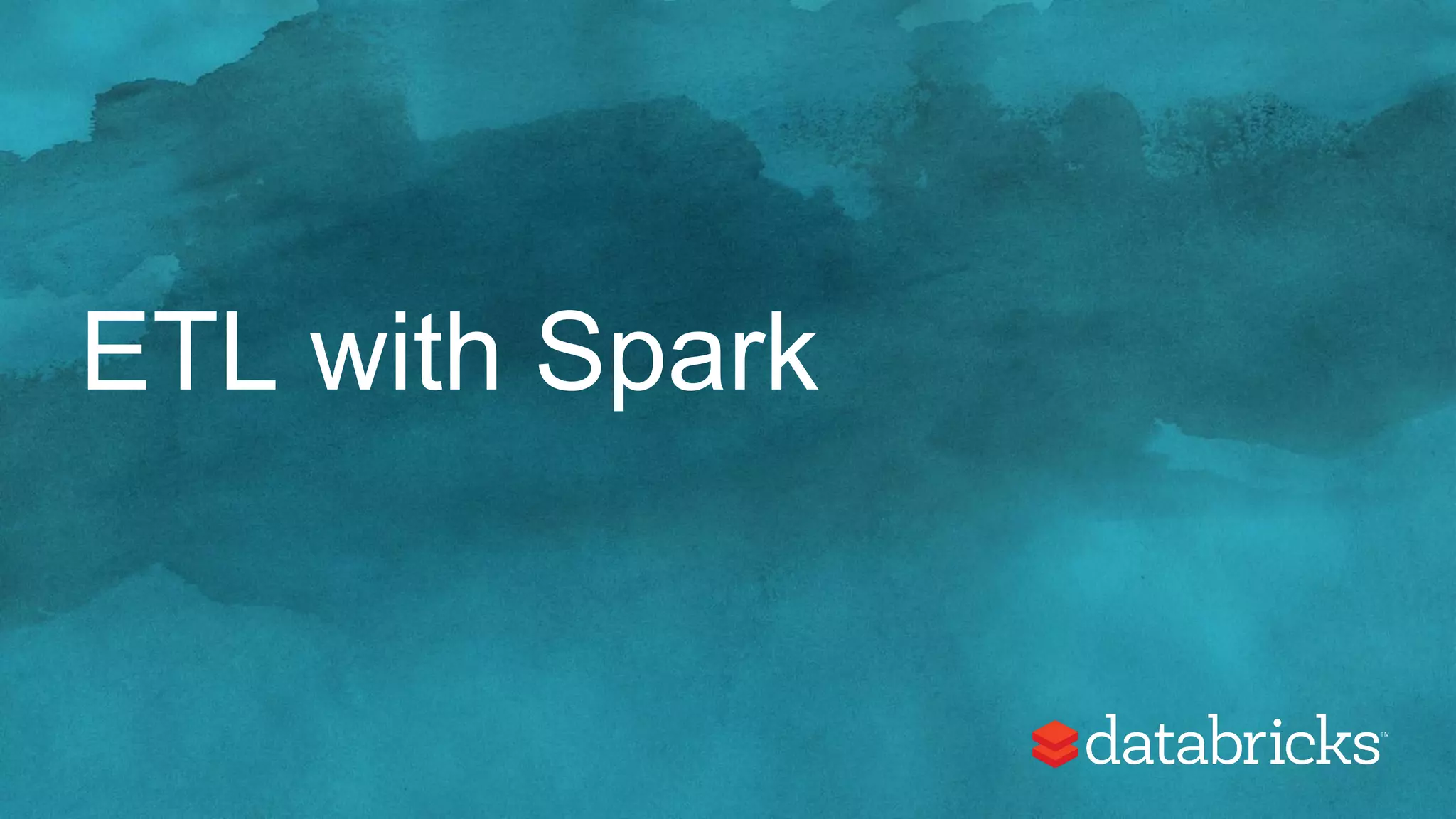 ETL with Spark 