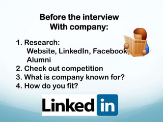 A Timeline in Chocolate PresentPastFutureThe job description is about the presentThe interview is about the futureThe resume is about the past