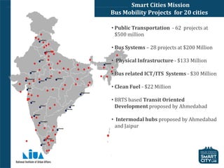 India Smart Cities and Urban Transport | PDF