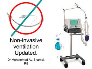 Non-invasive ventilation Updated. Dr Mohammed AL-Shamsi. R5 