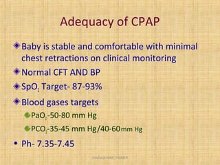Niv and cpap.geetanjli. ppt | PPT