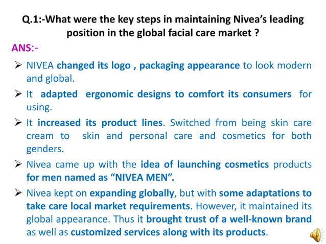 nivea-mini-case-study-ppt