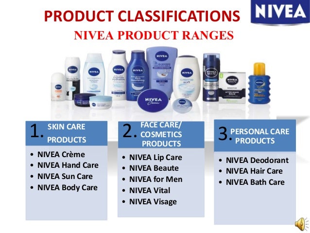 nivea product line