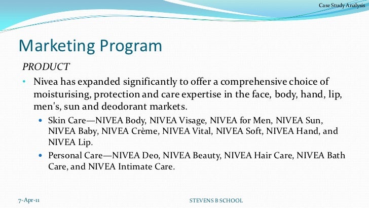 Nivea sun market segmentation picture