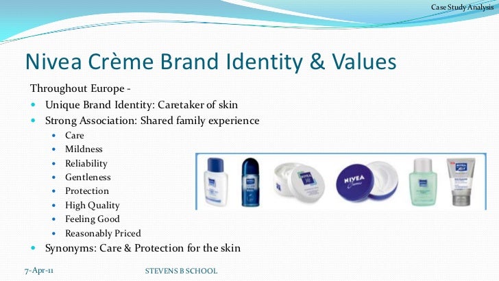 Project report on nivea image