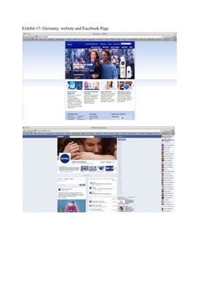 Exhibit 17: Germany: website and Facebook Page
 