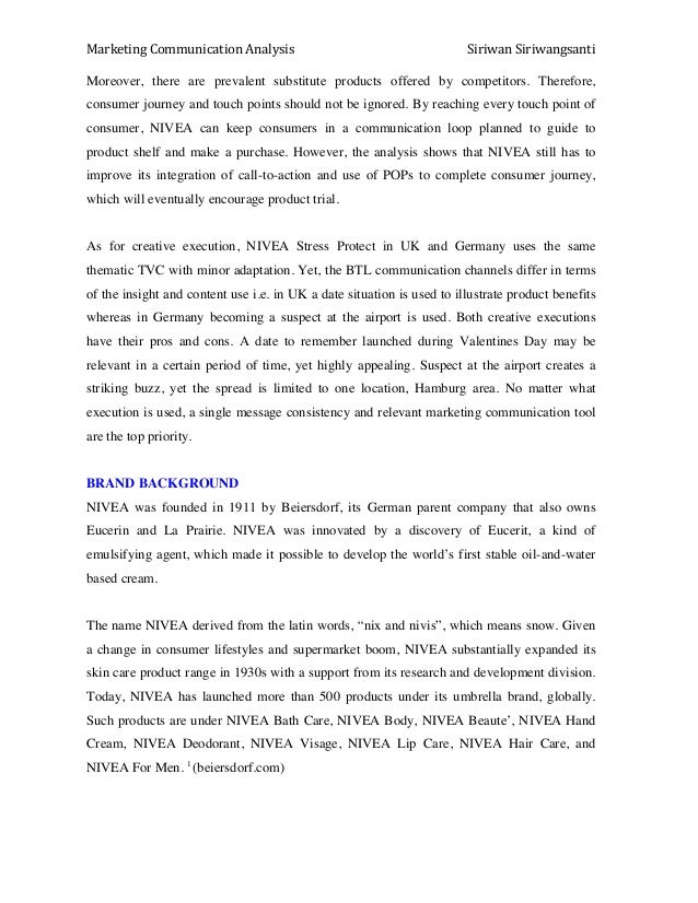 Essay on marketing communication