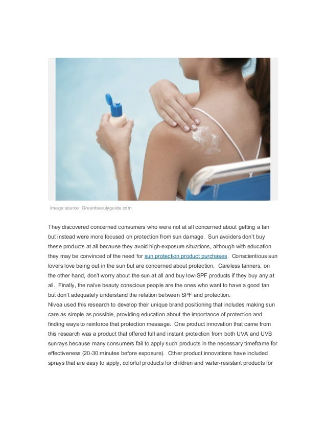 Nivea analysis image