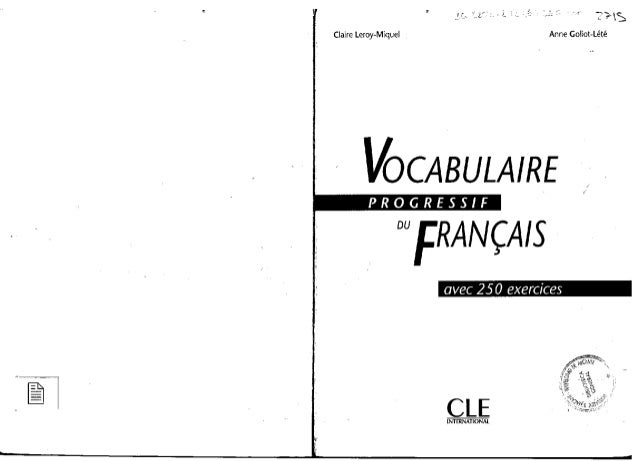 Grammaire Progressive Niveau Intermediaire