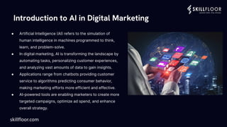 The Impact of Artificial Intelligence(AI) on Digital Marketing | PDF