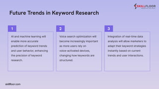 Explore Advanced Methods for Keyword Research | Skillfloor.pdf