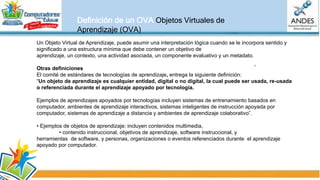Maestro Competente en TIC - Versión 2.0
video en YouTube: https://www.youtube.com/watch?v=_RlK5UDsp-Q
Ver video sin internet: Maestro Competente en TIC - Versión 2.0
Herramientas para crear Objetos Virtuales de
Aprendizaje (OVA)
 