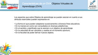 PREGUNTA:
Como maestro, ¿cuáles crees que son los conocimientos que se
deben tener claros al momento de culminar la unidad uno del
curso para la implementación y la creación de una Ova?
 