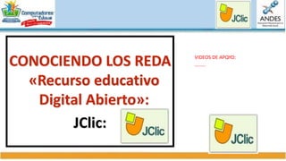 Herramientas para crear Objetos Virtuales de
Aprendizaje (OVA)
Maestro Competente en TIC - Versión 2.0
video en YouTube: https://www.youtube.com/watch?v=_RlK5UDsp-Q
Ver video sin internet: Maestro Competente en TIC - Versión 2.0
 