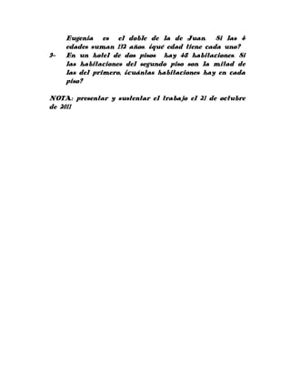 Nivelacion 3 periodo  8 2011