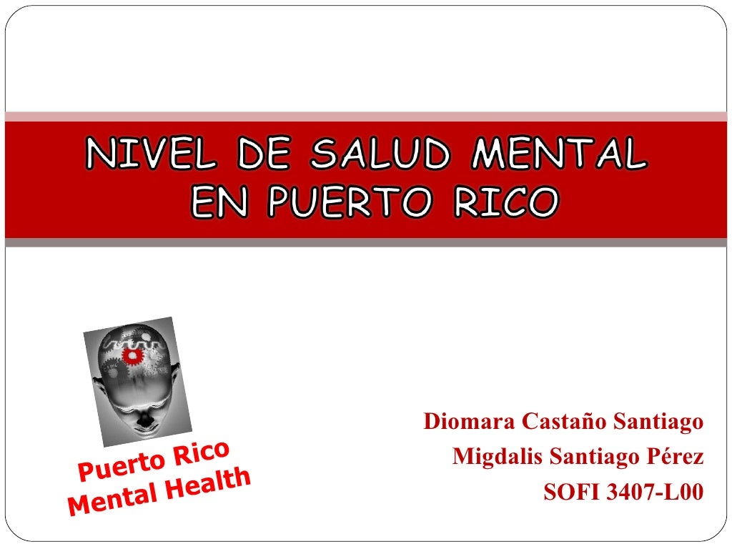 Nivel de Salud Mental en Puerto Rico
